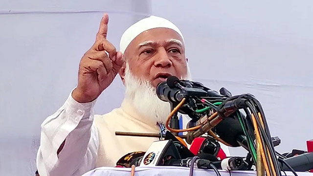 হঠাৎ মহা-সমাবেশে অসুস্থ হয়ে পড়লেন জামায়াতে আমির