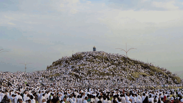 পবিত্র হজ আজ, ‘লাব্বাইক’ ধ্বনিতে মুখর আরাফাত ময়দান