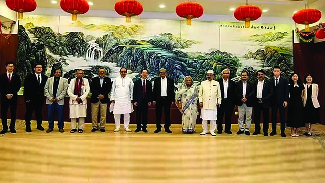 ৫ দিনের চীন সফরে বিএনপির প্রতিনিধি দল