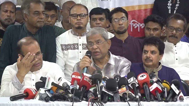 অন্তর্বর্তী সরকারকে আবেগের বশবর্তী হয়ে কিছু না করার আহ্বান মির্জা ফখরুলের