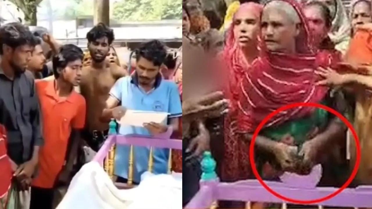 চুয়াডাঙ্গায় সুদের টাকার জন্য মরদেহ দাফনে বাধা