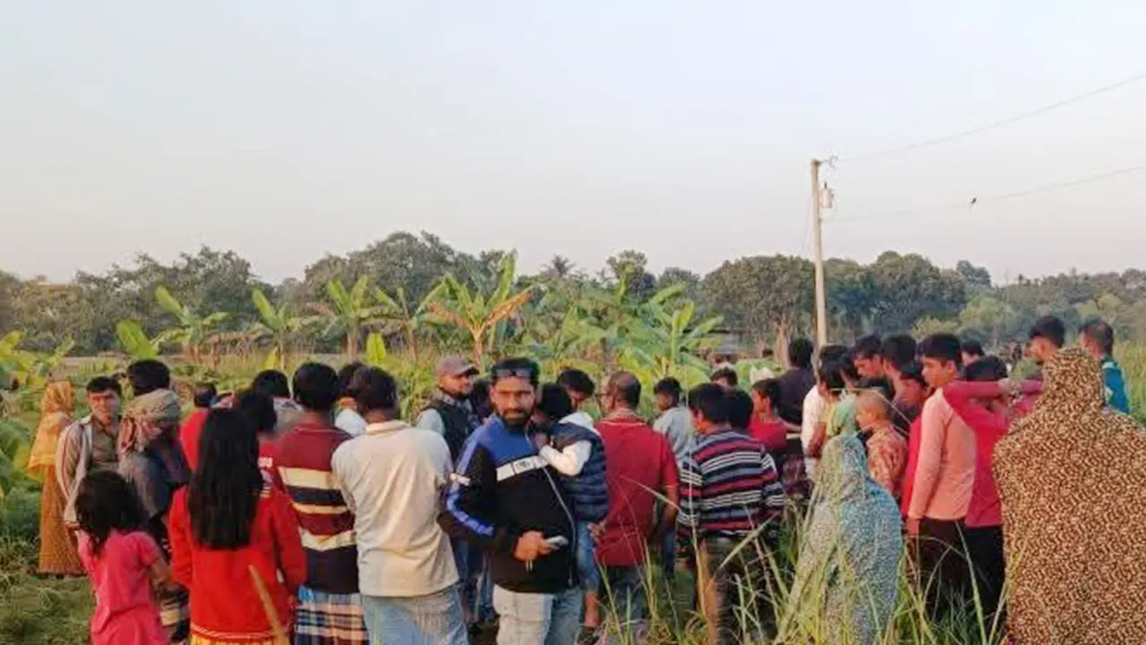 পেঁয়াজ ক্ষেত থেকে যুবকের মরদেহ উদ্ধার