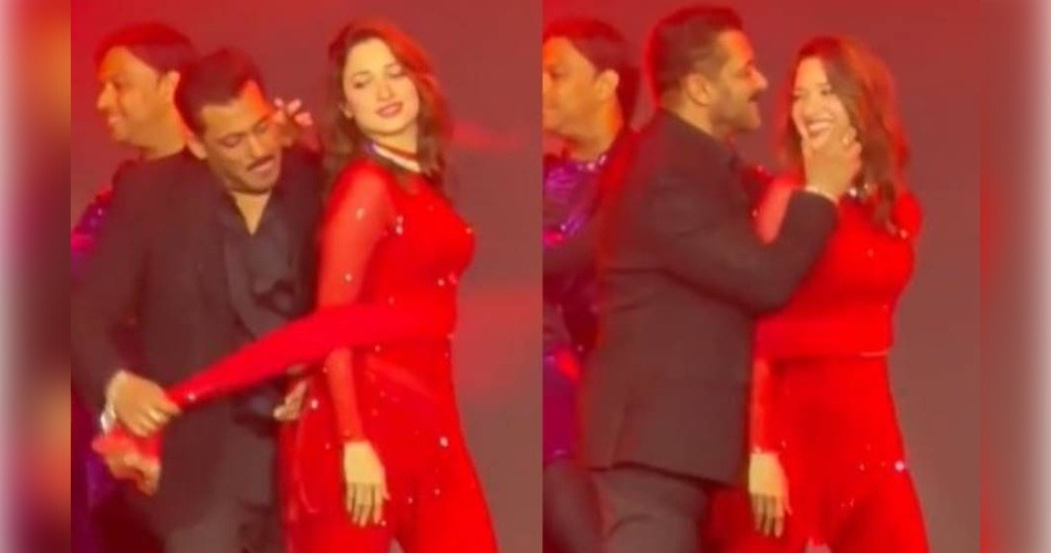 দাবাং ট্যুরে সালমান-তামান্নার যৌথ নাচে বিতর্ক