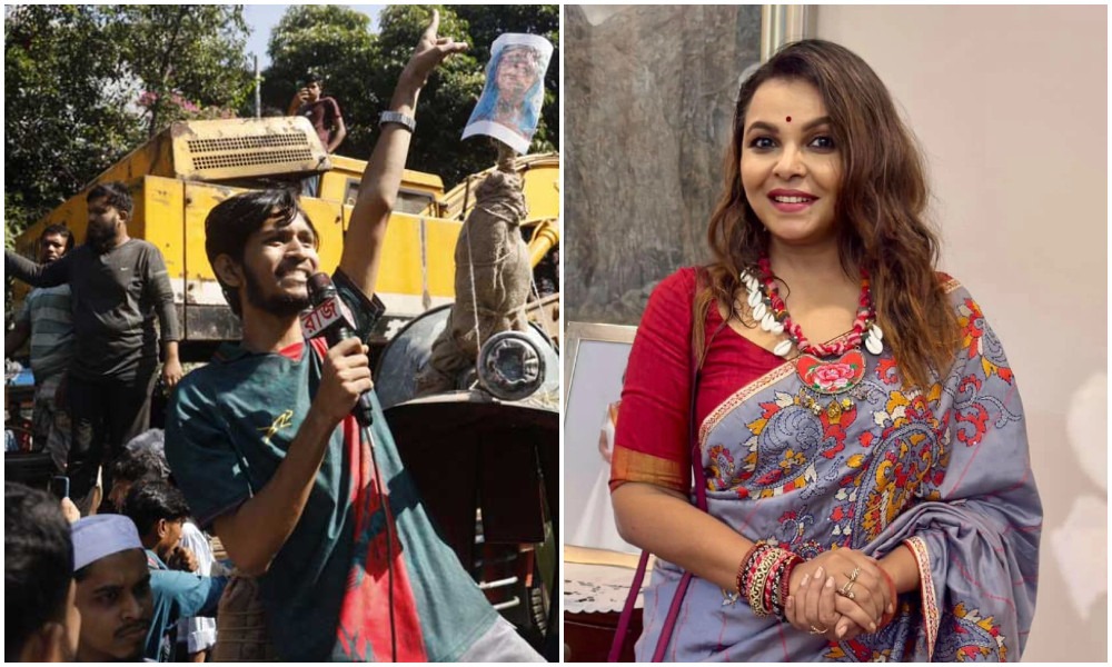 ধানমন্ডি ৩২ নম্বরে বুলডোজার নিয়ে যাওয়া দলকে ‘রাজাকার’ আখ্যা শাওনের