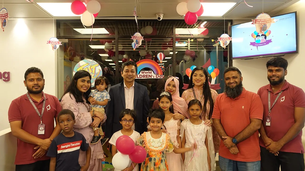 বিশ্ব শিশু দিবসে প্রাভা হেলথে শিশুদের জন্য রঙিন ও শিক্ষামূলক আয়োজন