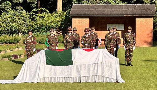 চট্টগ্রাম ওয়ার সেমেট্রি থেকে দ্বিতীয় বিশ্বযুদ্ধে নিহত ১৮ জাপানি সৈনিকের দেহাবশেষ প্রত্যাবর্তন