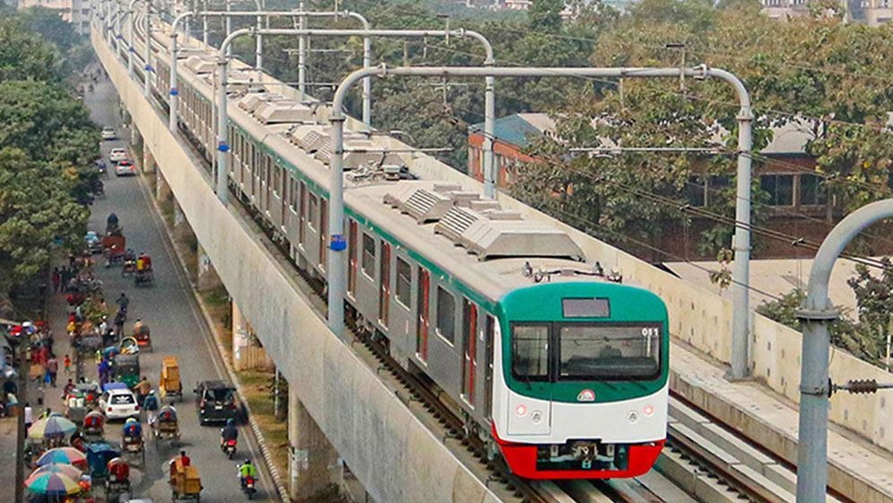 ৪০ মিনিট বন্ধ থাকবে মেট্রোরেল