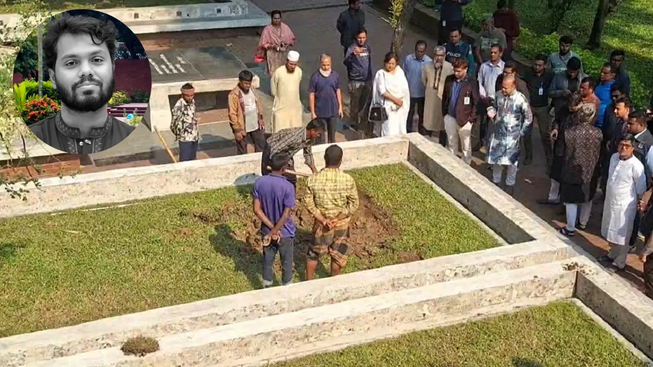 শরিফ ওসমান হাদিকে ঢাকা বিশ্ববিদ্যালয়ে কবি নজরুলের পাশে দাফন করা হবে