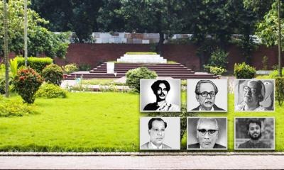 হাদি ছাড়াও নজরুল সমাধিসৌধে শায়িত আছেন যারা
