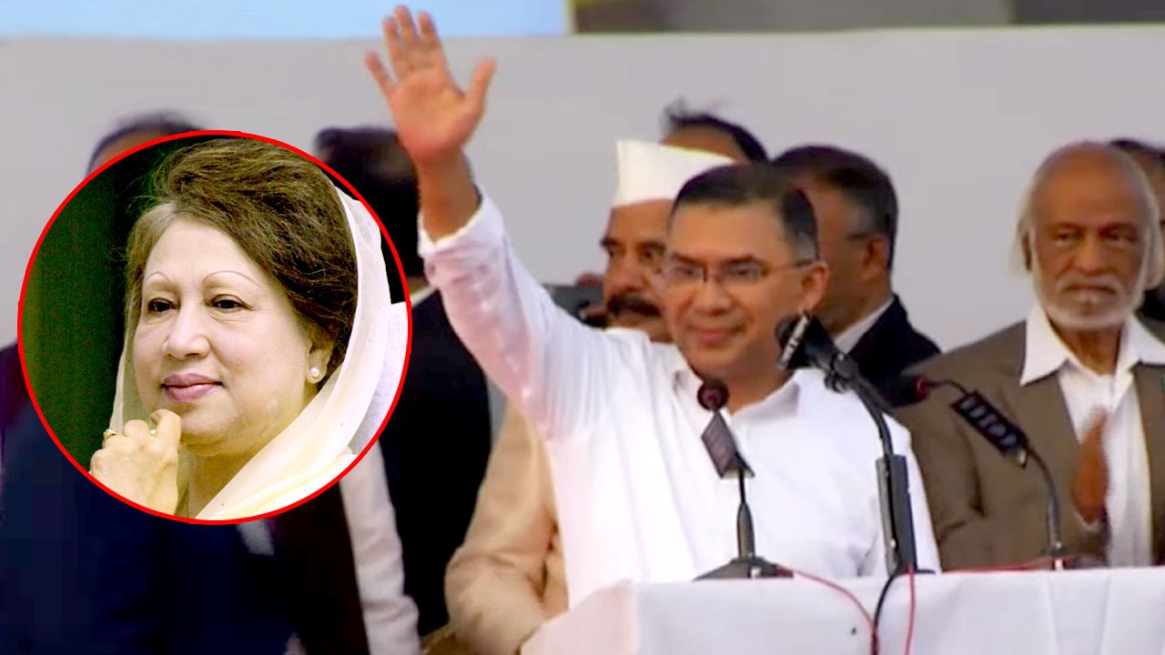 মাকে দেখার আগে সমাবেশে যাওয়ার কারণ জানালেন তারেক রহমান