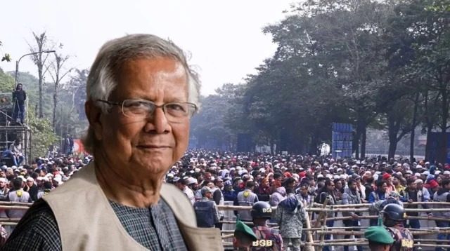 খালেদা জিয়ার জানাজায় অংশ নিতে  উপস্থিত হয়েছেন প্রধান উপদেষ্টা  ড. মুহাম্মদ ইউনূস