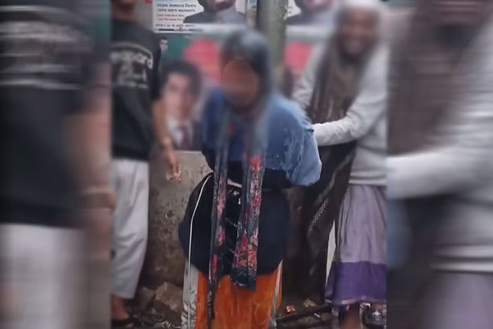 গুলশানে চুরির অভিযোগে নারীকে খুঁটিতে বেঁধে নির্যাতন, ভিডিও ভাইরাল
