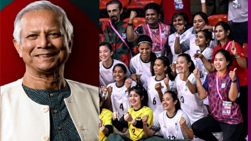 ব্যাংককে ইতিহাস গড়ল সাবিনারা, সাফ ফুটসাল জয়ে প্রধান উপদেষ্টার শুভেচ্ছা