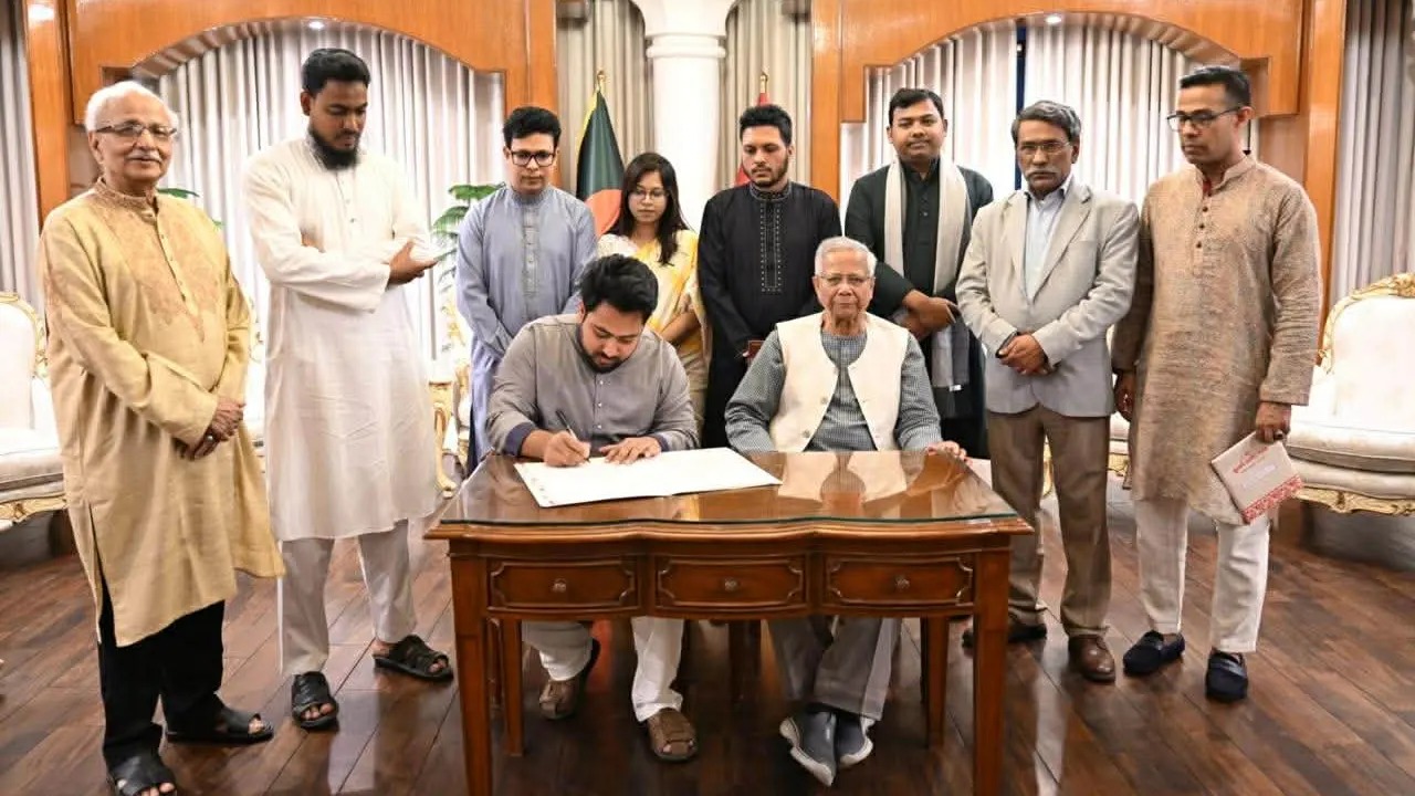 জাতীয় নাগরিক পার্টি (এনসিপি) জুলাই জাতীয় সনদে স্বাক্ষর সম্পন্ন করল