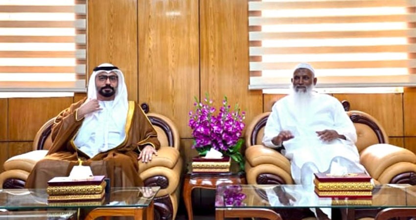 ধর্মমন্ত্রী কায়কোবাদের সঙ্গে ইউএই রাষ্ট্রদূতের সৌজন্য সাক্ষাৎ