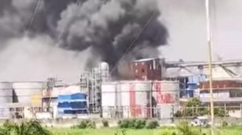 নারায়ণগঞ্জে সিমেন্ট কারখানায় অগ্নিকাণ্ড, নিয়ন্ত্রণে ফায়ার সার্ভিস