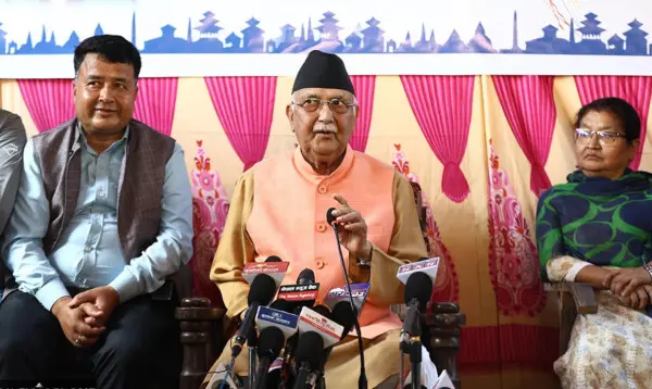 ক্ষমতাচ্যুতির পর প্রথমবার প্রকাশ্যে কেপি শর্মা অলি: ‘দেশ ছেড়ে পালাব না