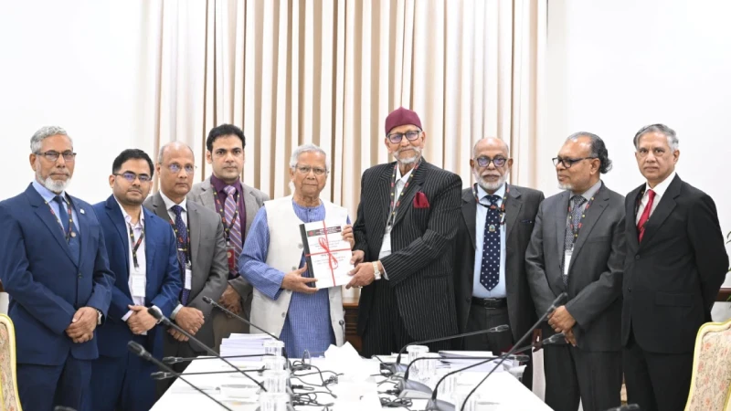 বিডিআর বিদ্রোহ তদন্তে প্রধান উপদেষ্টার কাছে প্রতিবেদন জমা