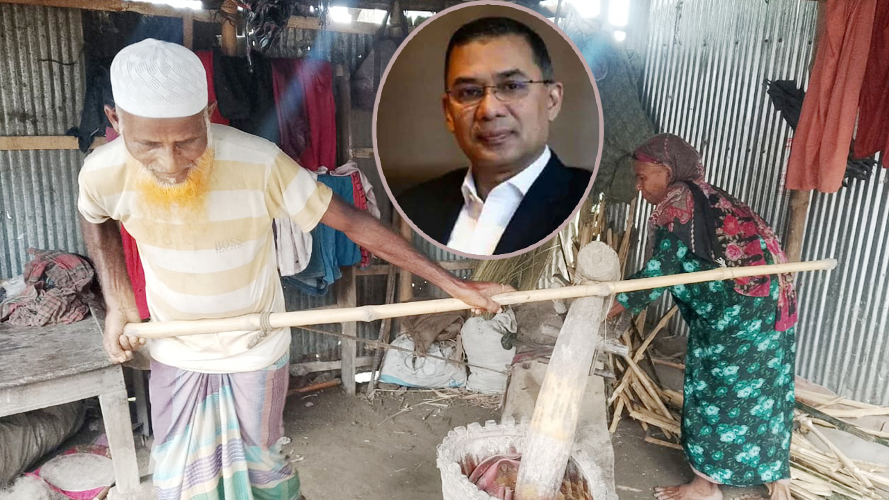 ৩৫ বছর ধরে বুক দিয়ে ঘানি টানছেন মোস্তাকিন আলী, তারেক রহমান পাশে দাঁড়ালেন
