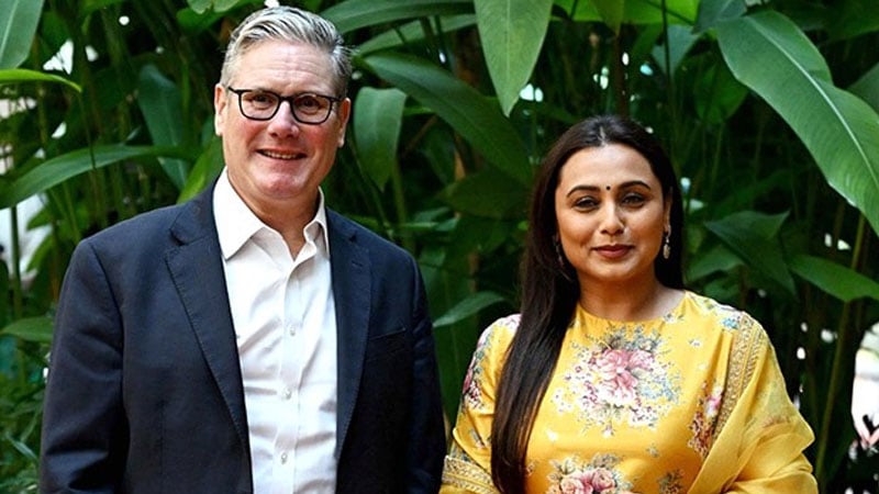 রানি মুখার্জির সঙ্গে ব্রিটিশ প্রধানমন্ত্রীর সাক্ষাৎকার