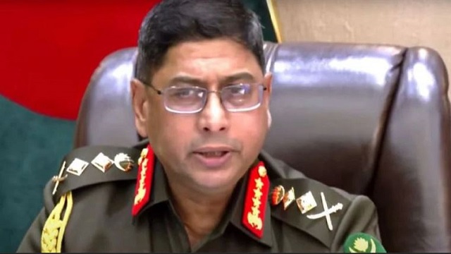 দেশের ক্রান্তিকালে সেনাবাহিনী পাশে দাঁড়িয়েছে: সেনাপ্রধান