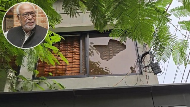 টাঙ্গাইলে কাদের সিদ্দিকীর বাড়িতে মুখোশধারীর হামলা