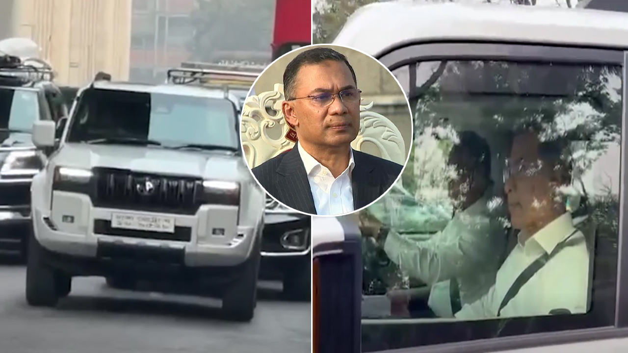 প্রটোকল ছাড়াই রাস্তায় প্রধানমন্ত্রী তারেক রহমান, সিগন্যালে সাধারণ মানুষের সঙ্গে অপেক্ষা