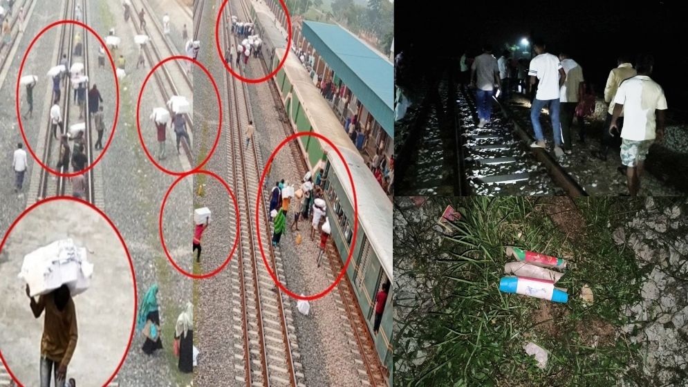 কুমিল্লায় ট্রেনে আতশবাজি বিস্ফোরণ: শতাধিক যাত্রী বড় দুর্ঘটনা থেকে রক্ষা পেলেন