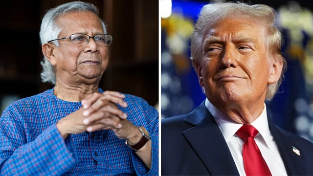ডোনাল্ড ট্রাম্পকে অভিনন্দন জানিয়ে যা বললেন ড. ইউনূস
