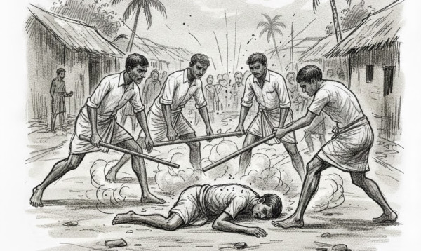 নোয়াখালীর কবিরহাটে প্রকাশ্যে গণপিটুনিতে যুবক নিহত, ঘটনার পর মিষ্টি বিতরণ