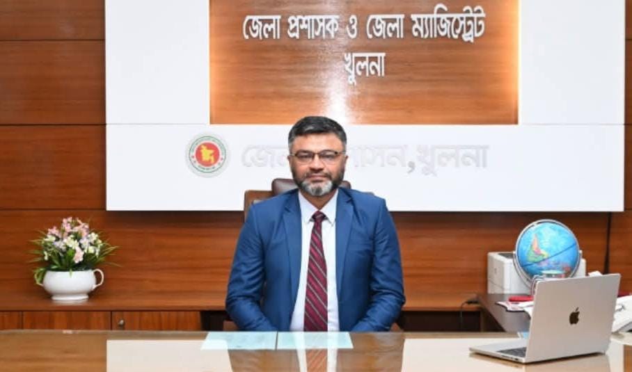 খুলনায় নতুন জেলা প্রশাসক হিসেবে যোগদান করলেন আ.স.ম জামশেদ খোন্দকার