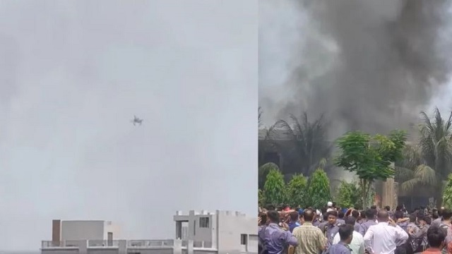 উত্তরার আকাশে প্রশিক্ষণ বিমান বিধ্বস্ত: কী ঘটেছিল দুপুর ১টা ১৮ মিনিটে?