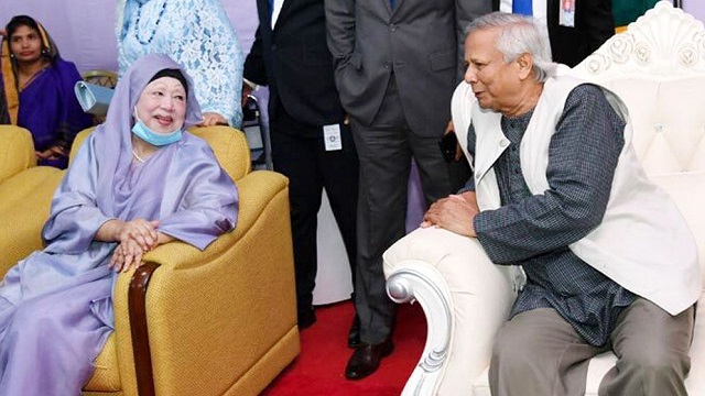 খালেদা জিয়ার জন্মদিনে ফুল পাঠালেন প্রধান উপদেষ্টা