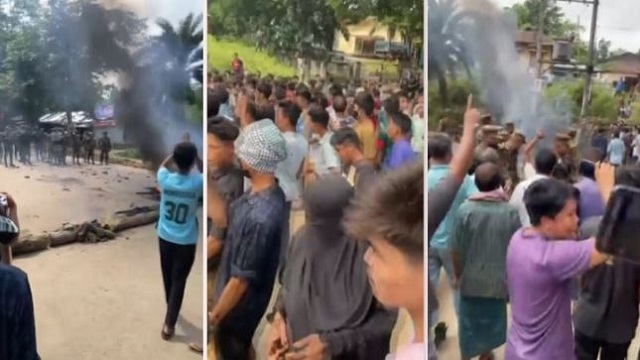 খাগড়াছড়িতে অবরোধ-সংঘর্ষ: গুলিতে নিহত ৩, আহত ৩