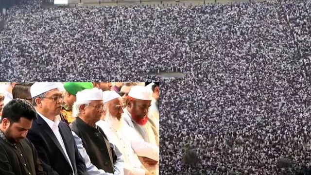 শহীদ হাদির জানাজায় লাখো মানুষের ঢল: অংশ নিলেন প্রধান উপদেষ্টা