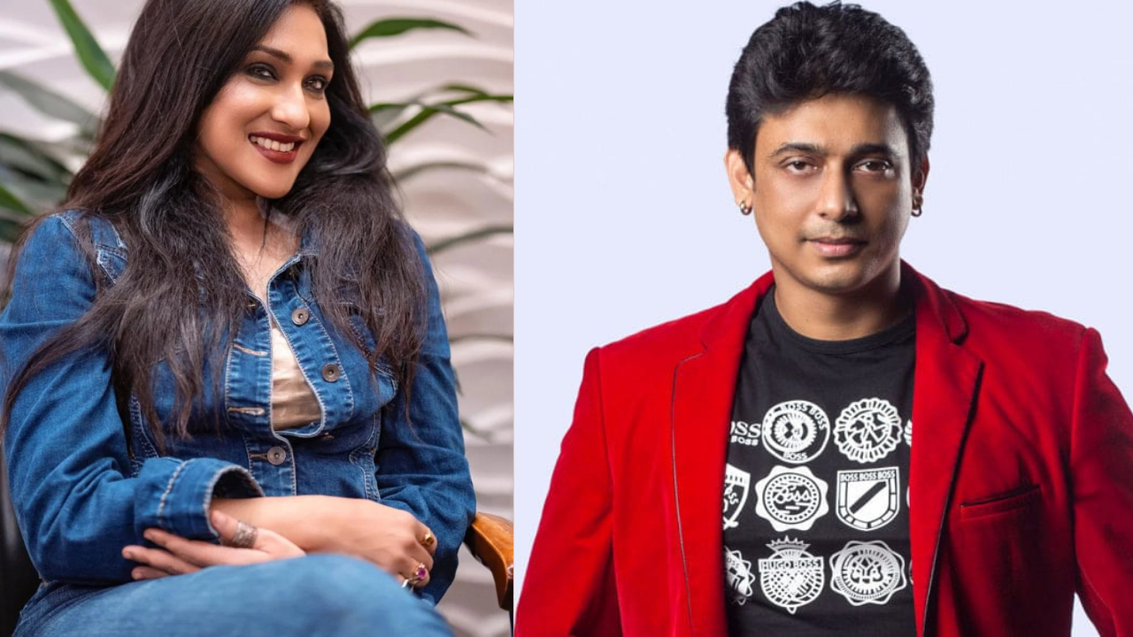 টাইমস স্কয়ারে মঞ্চমাতাবেন জায়েদ খান ও ঋতুপর্ণা।