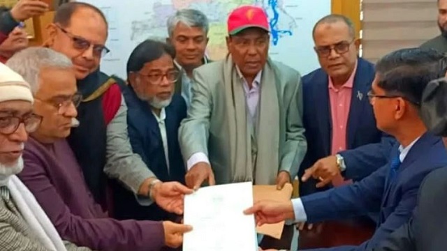 বগুড়ায় তারেক রহমান-খালেদা জিয়ার পক্ষে বিএনপির মনোনয়ন উত্তোলন