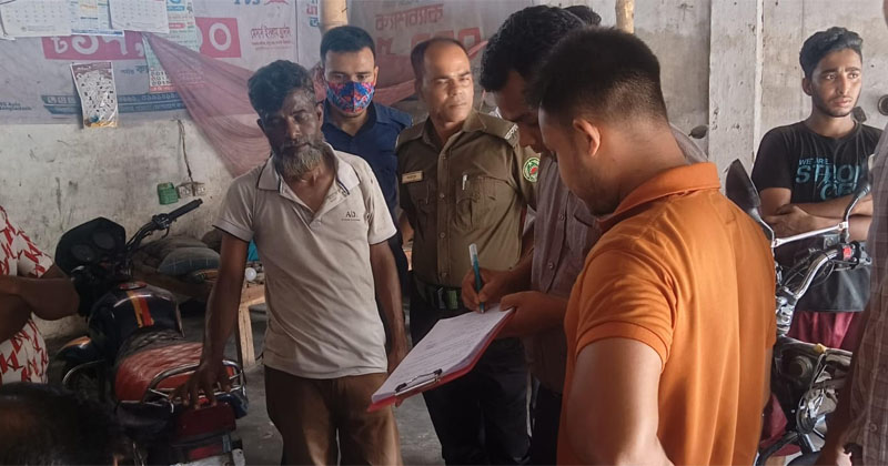 পাটগ্রামে ধরা পড়ল চাঁদাবাজ, এক মাসের কারাদণ্ড