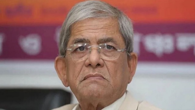 বিএনপি মহাসচিব মির্জা ফখরুল হাসপাতালে ভর্তি, অবস্থা স্থিতিশীল