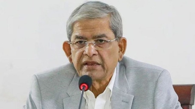 দেশের ভালো করা বিএনপিকে ‘ভিলেন’ বানানো হচ্ছে: মির্জা ফখরুল