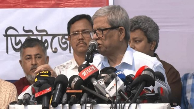 বদলের প্রস্তুতি নিচ্ছে বিএনপি, ফখরুল বললেন: জনগণ সব দেখছে