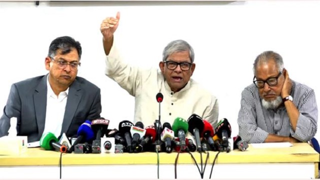 সংস্কার প্রশ্নে বিএনপির অবস্থান বিকৃত করা হচ্ছে: ফখরুল