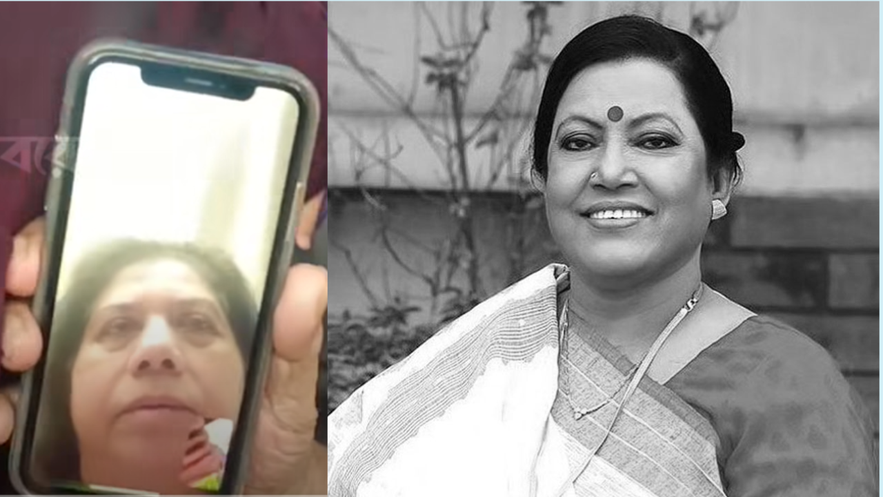 ফরিদা পারভীনের মৃত্যুতে ভিডিও কলে শেষ শ্রদ্ধা জানালেন রুনা লায়লা