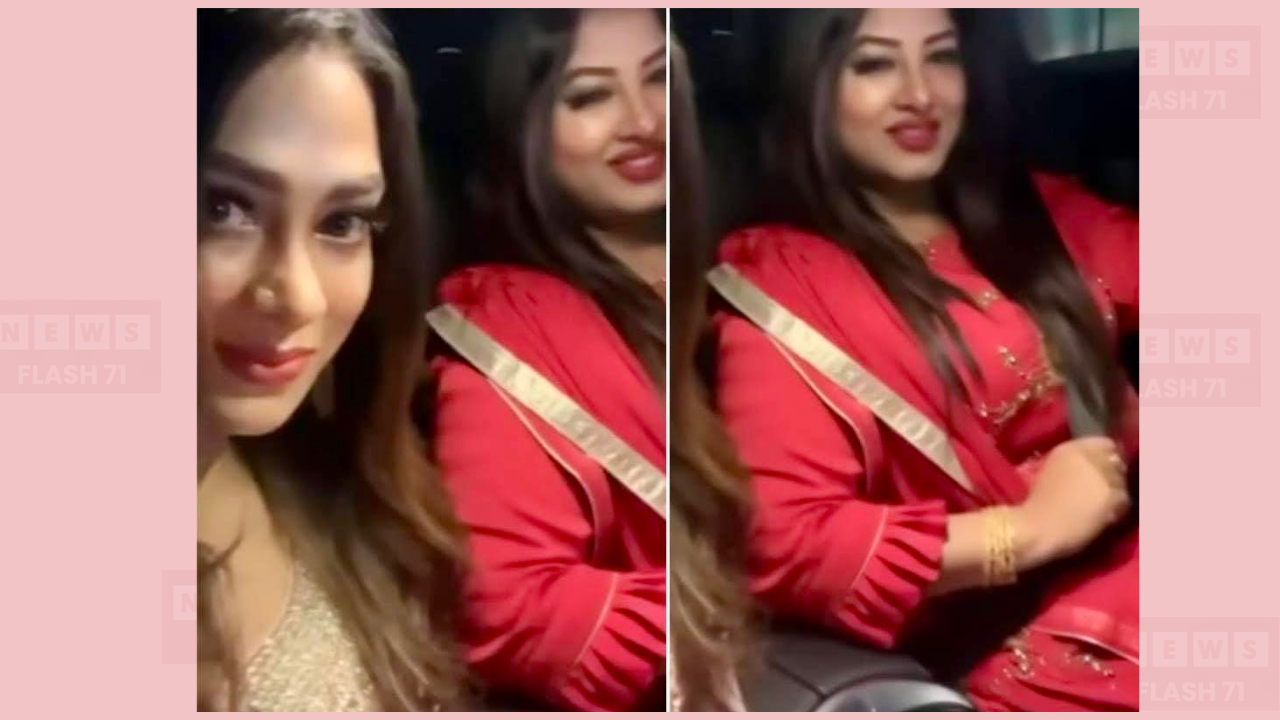 চিত্রনায়িকা মৌসুমি গাড়ি চালুয়ে যুক্তরাষ্ট্রের শহর ঘুড়িয়ে দেখাচ্ছেন পপিকে