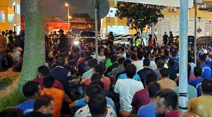 মালয়েশিয়ায় অবৈধ অভিবাসনবিরোধী অভিযান: বাংলাদেশিসহ আটক ১৭১