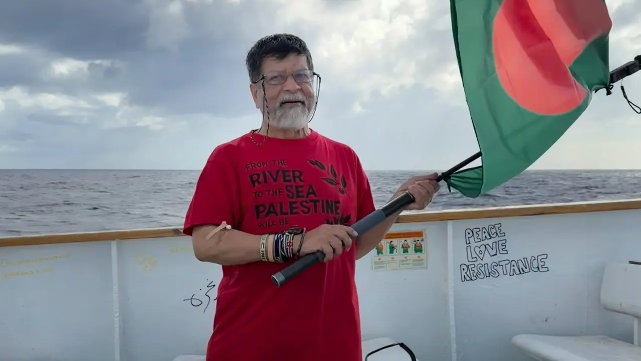 শহিদুল আলম ইসরায়েলি বাহিনীর হাতে আটক