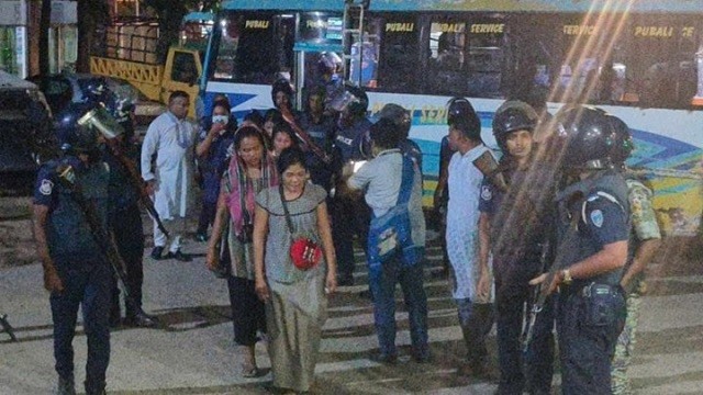 ব্যাংক ডাকাতির ঘটনায় কেএনএফের ৫৪ সদস্য গ্রেফতার