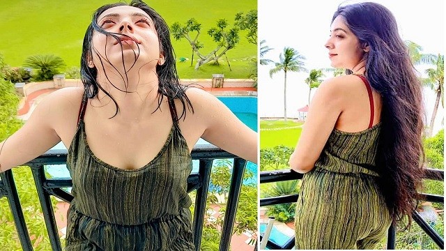 হানিমুনে খোলামেলা ছবিতে কাঞ্চনের বউ!