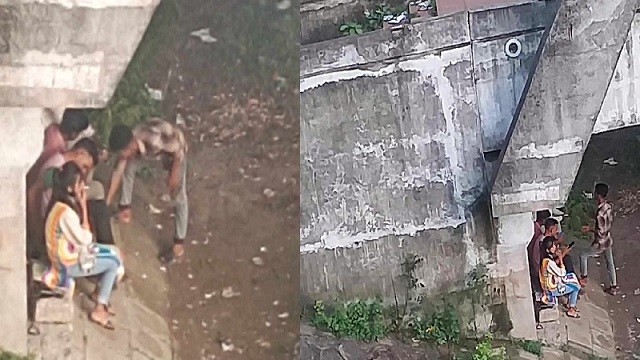 নরসুন্দা লেক যেনো মাদক সেবনের আখড়া!