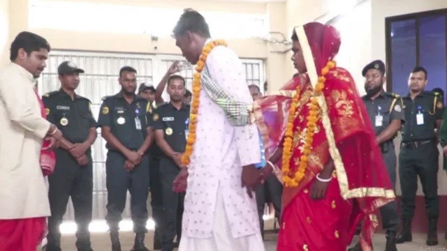 মৌলভীবাজারে কারাগারে আসামিকে বিয়ে করলেন বাদী